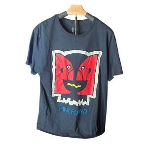 Pink Floyd The Division Bell Rock faces men's large black t-shirt